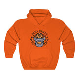 Get a Bucket Hoodie (Orange/White/Pink)