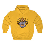 Get a Bucket Hoodie (Yellow/Sports Grey)