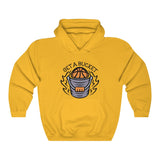 Get a Bucket Hoodie (Yellow/Sports Grey)